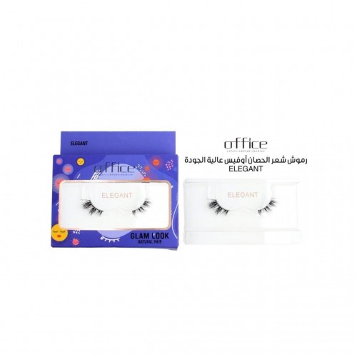 Glam Look Horsehair Lashes Natural Lashes OFFICE