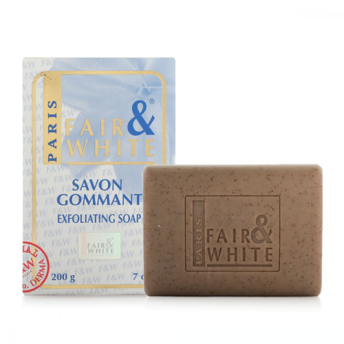 Fair and White Peeling, Whitening and Lightening Soap with Milk