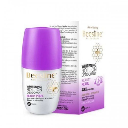 Beesline Natural Deodorant Roll-On Pearl Shine