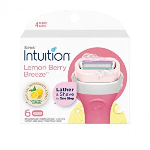 Shaving head with lemon breeze and raspberry from Chic