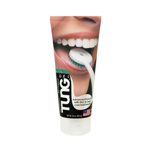 Teng Tongue Cleaner Gel With Fresh Mint Scent