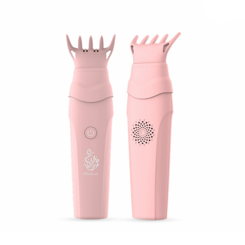 Rechargeable electronic portable hair steamer
