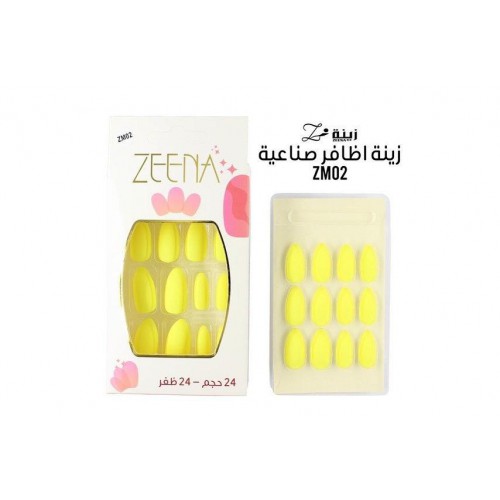 ZEENA Glue-Free Self Adhesive Nails - ZM02