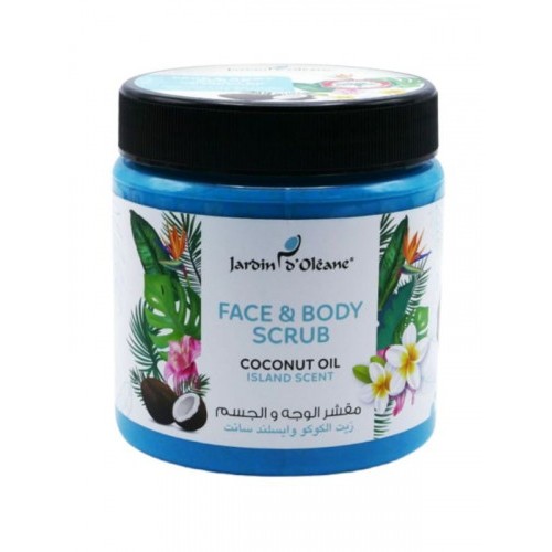 Jardin d'Olean, face and body scrub with Coco and Iceland Saint oils